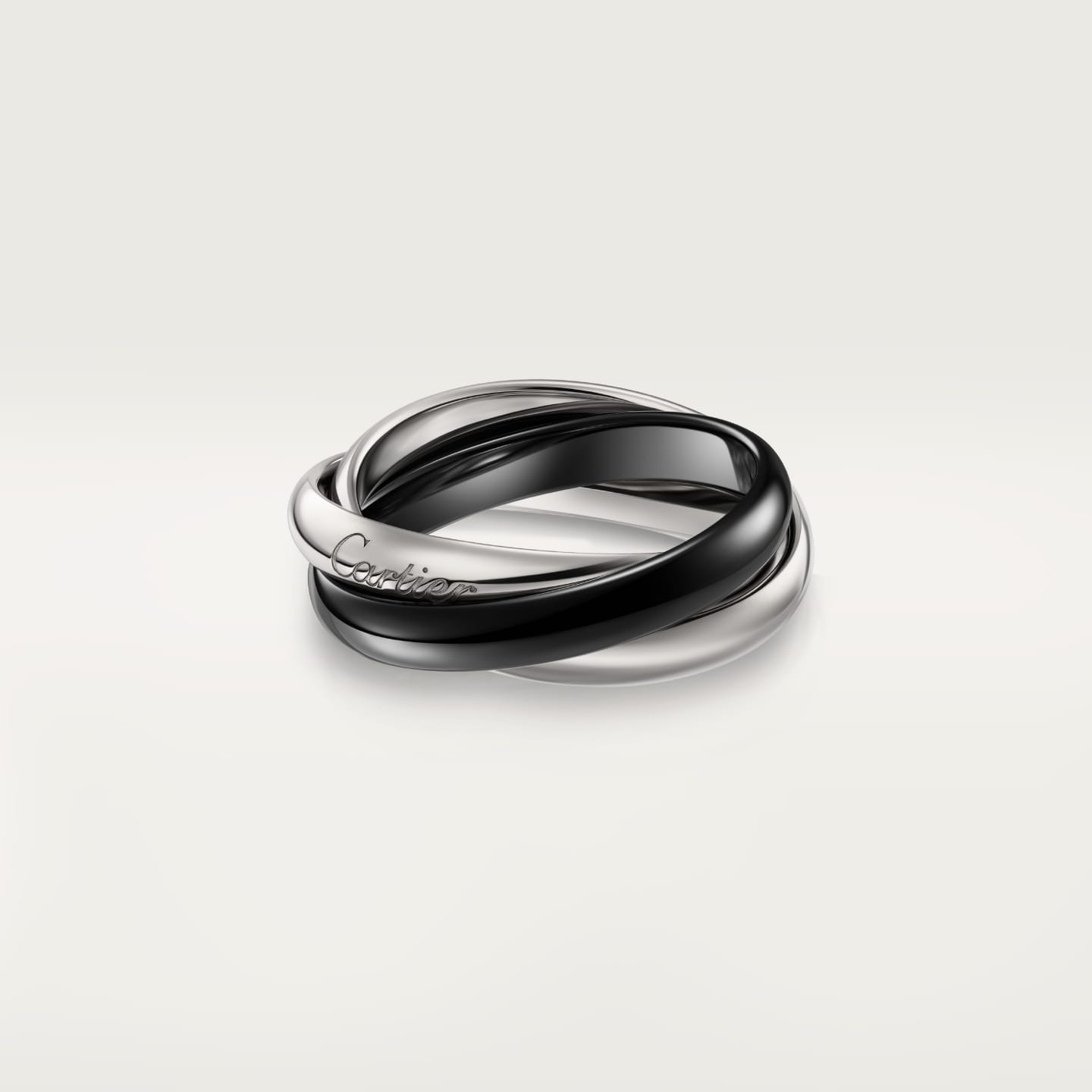[AuraEcho]TRINITY 3.2MM RING BLACK CERAMIC