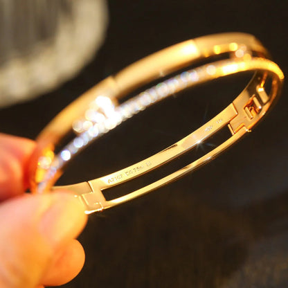 [AuraEcho]Move Romane Diamond Bangle Bracelet