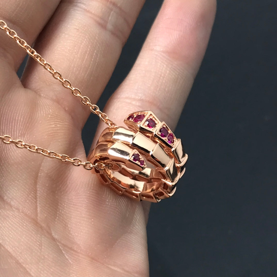 [AuraEcho]SERPENTI PEDANT NECKLACE