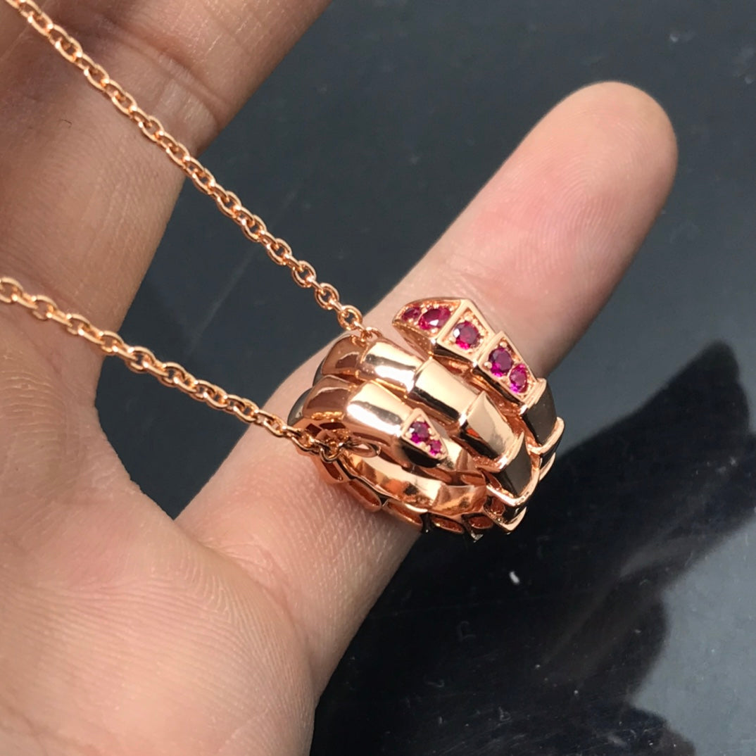[AuraEcho]SERPENTI PEDANT NECKLACE