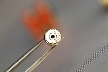 [AuraEcho]MINI POP H EARRINGS ORANGE