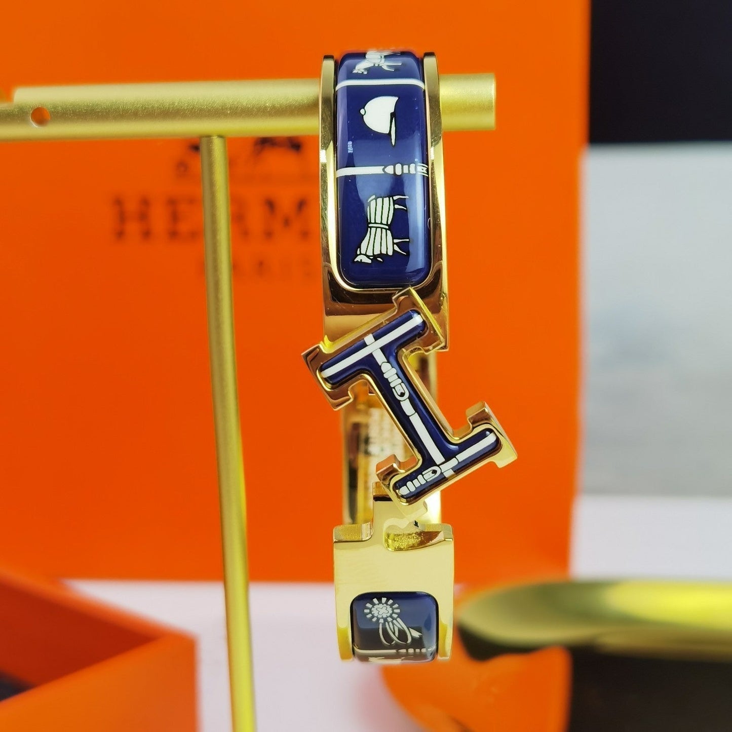 [AuraEcho]H COUVERTURES DARK BLUE BRACELET