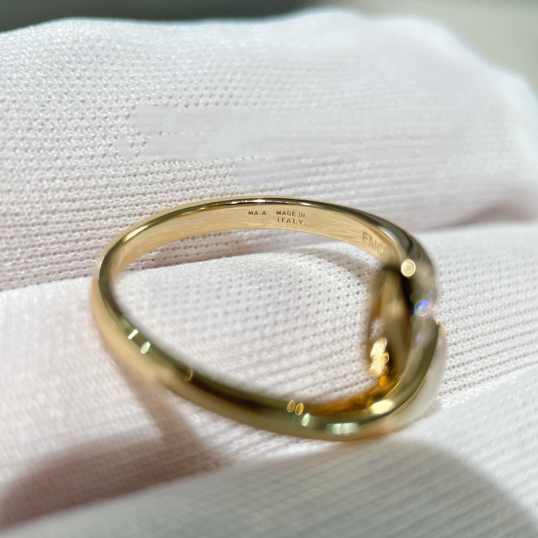 [AuraEcho]DREAM RING PINK GOLD DIAMOND