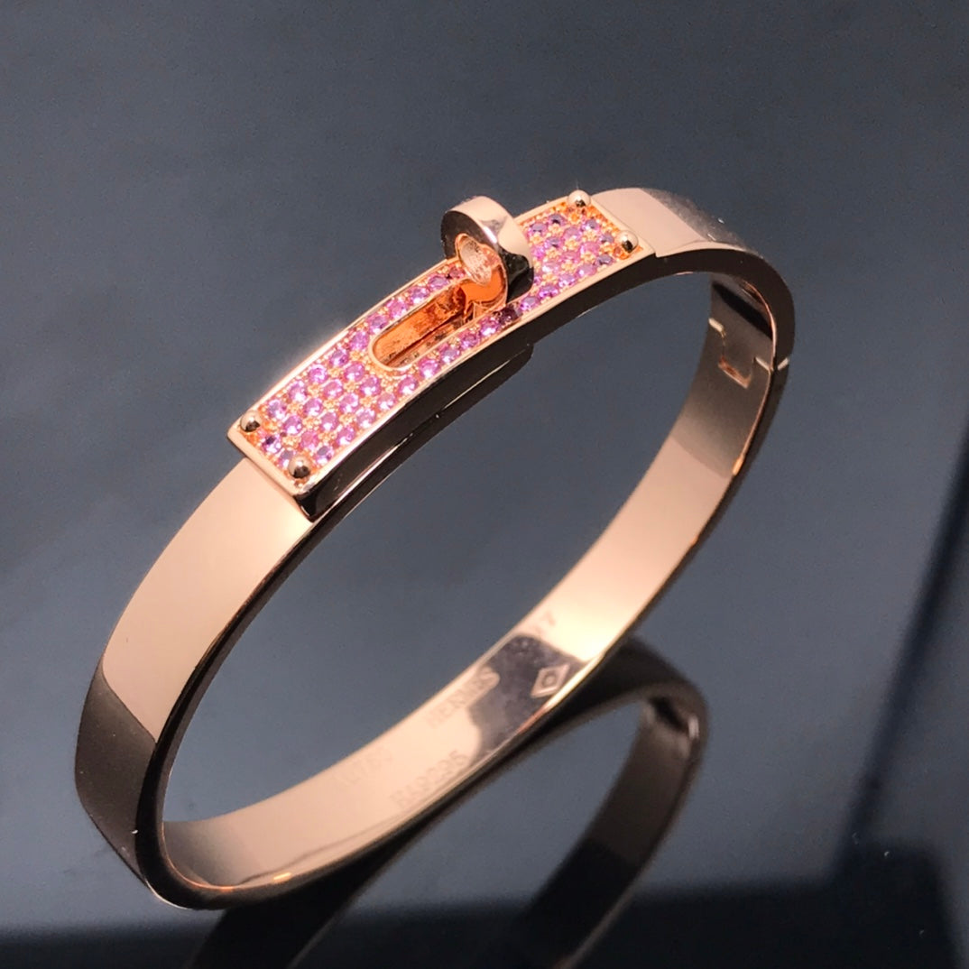[AuraEcho]KELLY BRACELET PINK DIAMOND
