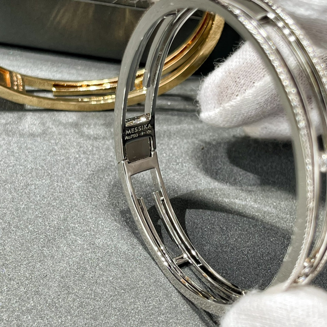 [AuraEcho]MOVE 10TH PAVED DIAMOND BRACELET
