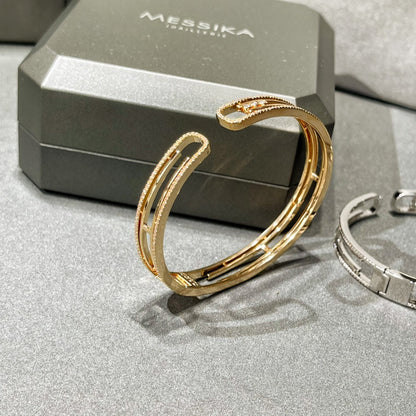 [AuraEcho]MOVE 10TH PAVED DIAMOND BRACELET