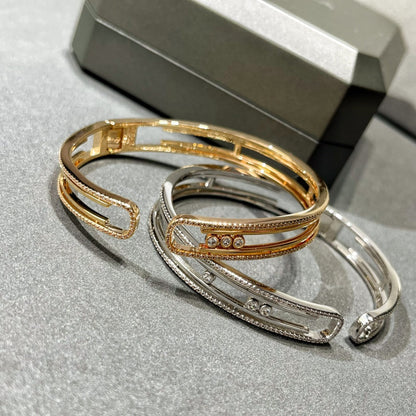 [AuraEcho]MOVE 10TH PAVED DIAMOND BRACELET