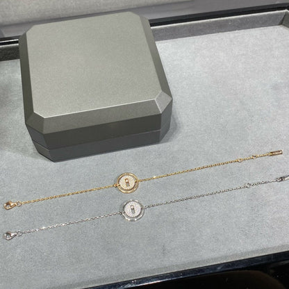 [AuraEcho]LUCKY MOVE DIAMOND PAVED BRACELET