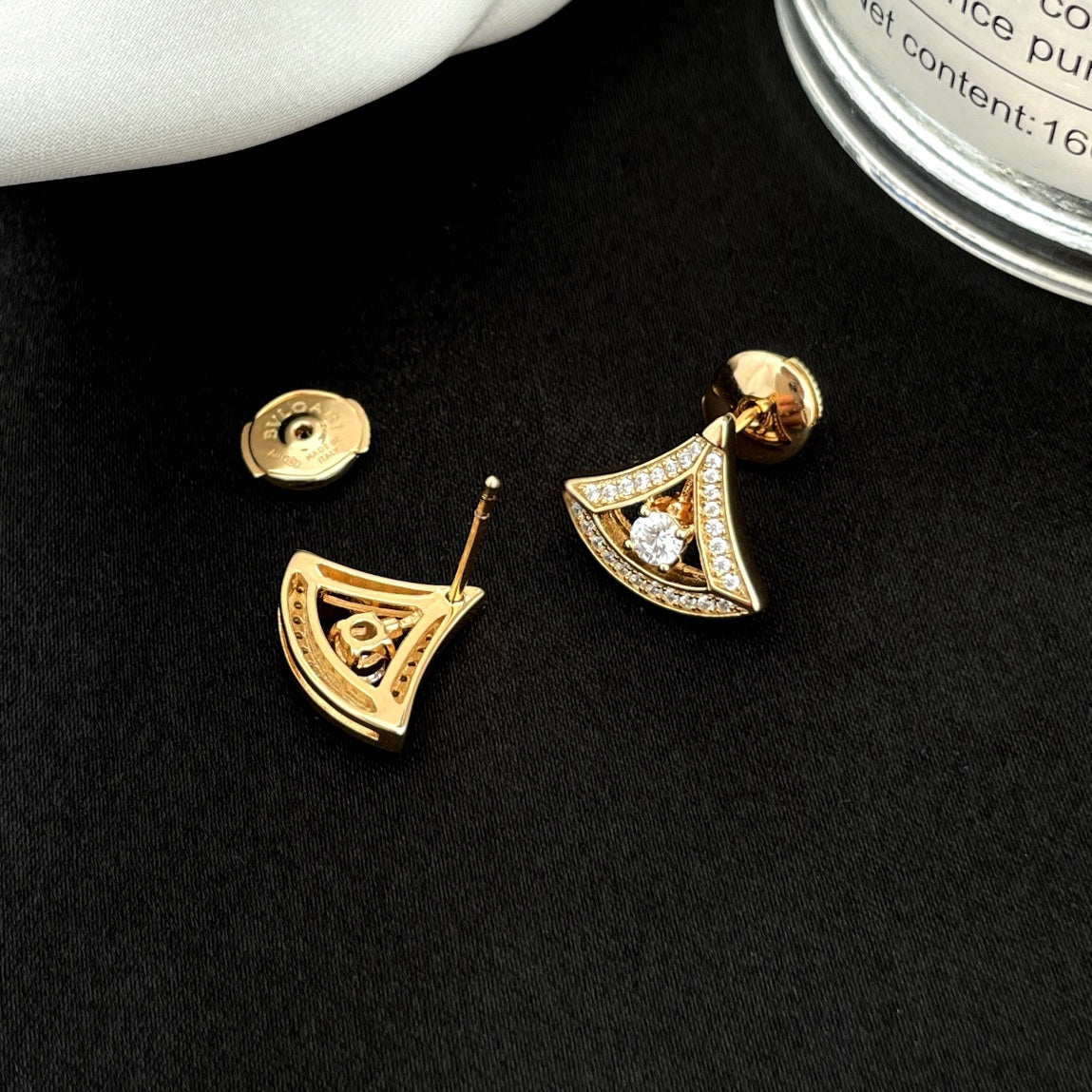[AuraEcho]DREAM MINI DIAMOND STUD EARRINGS