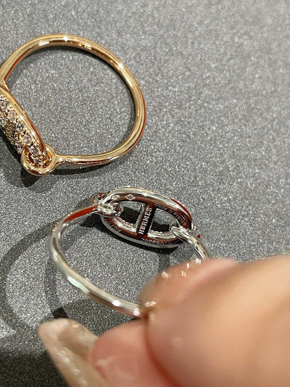 [AuraEcho]RONDE SMALL DIAMOND RING