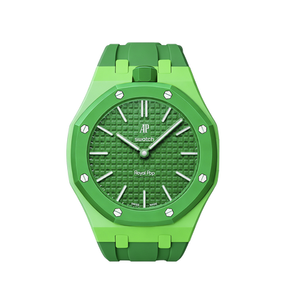 [AuraEcho]Royal Oak Pop Exclusive Bioceramic Case & Silicone Strap Mix Color