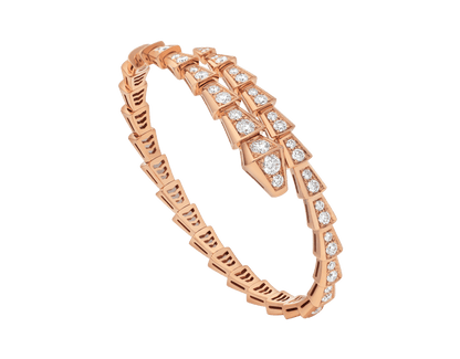 [AuraEcho]SERPENTI BRACELET 6.8MM PINK GOLD DIAMOND