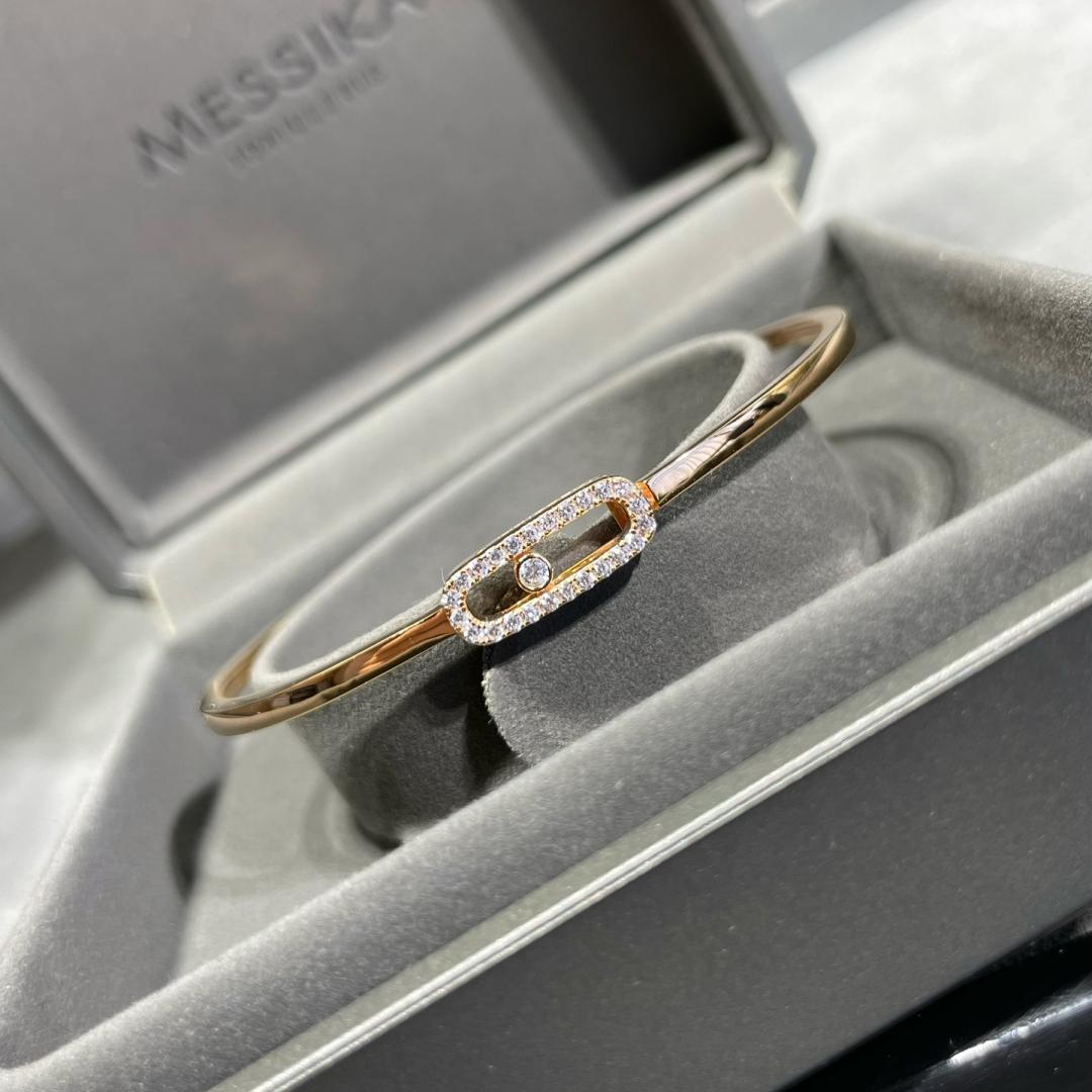 [AuraEcho]Move Uno pavé flex bangle medium
