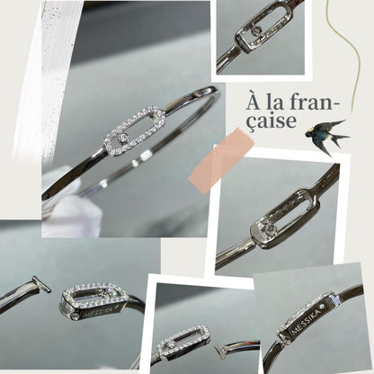 [AuraEcho]Move Uno pavé flex bangle medium