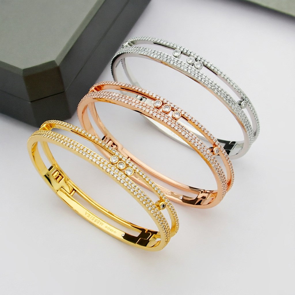 [AuraEcho]Move Romane pavé bangle