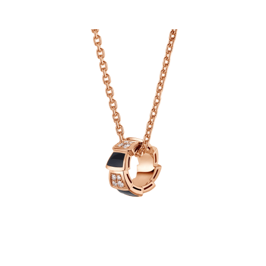 [AuraEcho]SERPENTI PEDANT DIAMOND NECKLACE