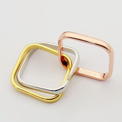 [AuraEcho]TRINITY 3.5MM CUSHION RING COLLECTION