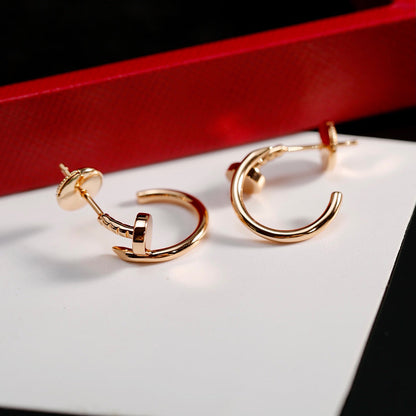 [AuraEcho]JUSTE NO DIAMOND SMALL EARRINGS