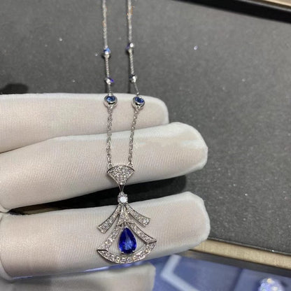 [AuraEcho]DREAM NECKLACE AGATE DIAMOND SILVER