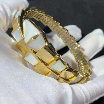 [AuraEcho]SERPENTI BRACELET MOP GOLD