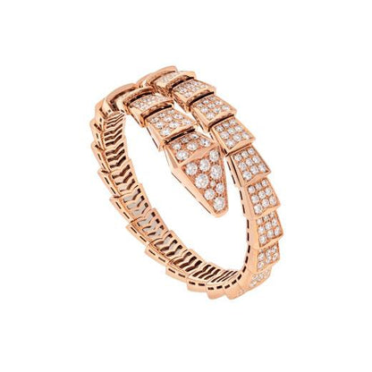 [AuraEcho]SERPENTI BRACELET 8MM PINK GOLD DIAMOND