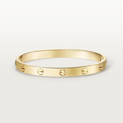 [AuraEcho] Clover & Love & Juste 3-Piece Gold Bracelet Stack Set