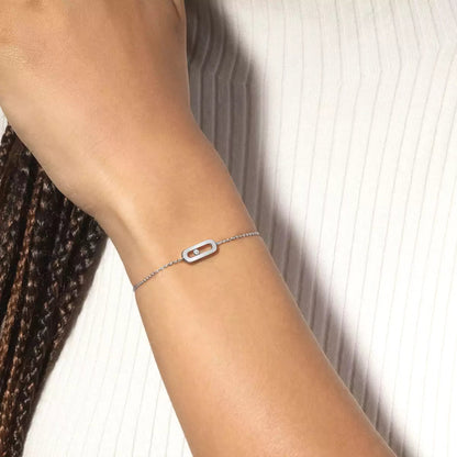[AuraEcho]Move Uno Diamond Bracelet