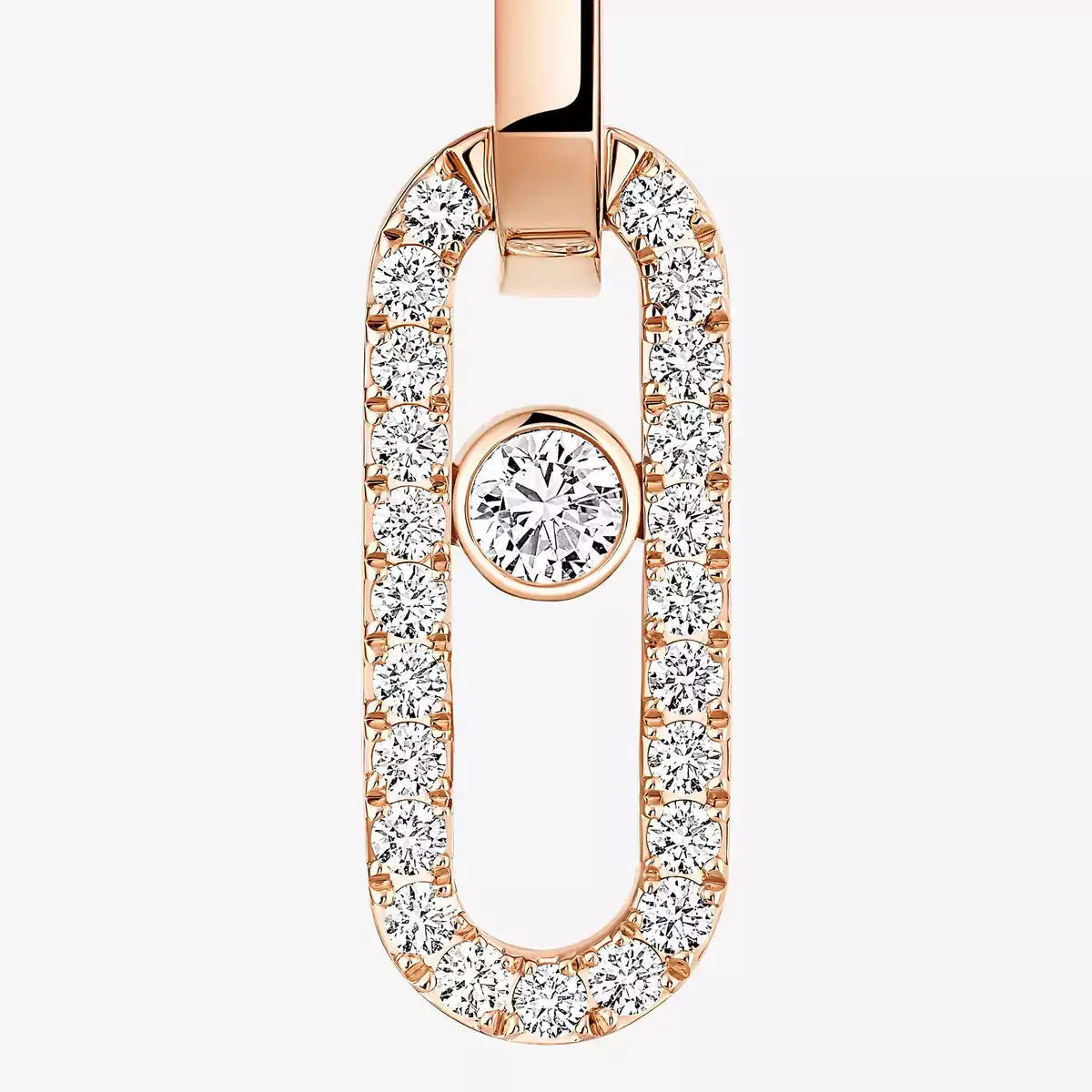 [AuraEcho]Move Link Diamond Earrings