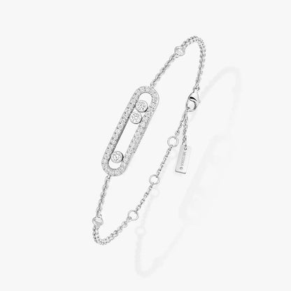 [AuraEcho]Pavé Baby Move Diamond Bracelet