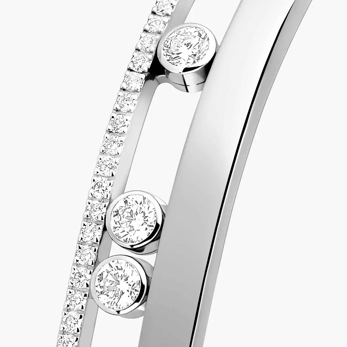 [AuraEcho]Move Romane Diamond Bangle Bracelet