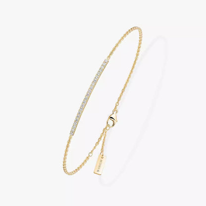 [AuraEcho]Diamond Thin Bangle 0.15ct My Twin Toi & Moi