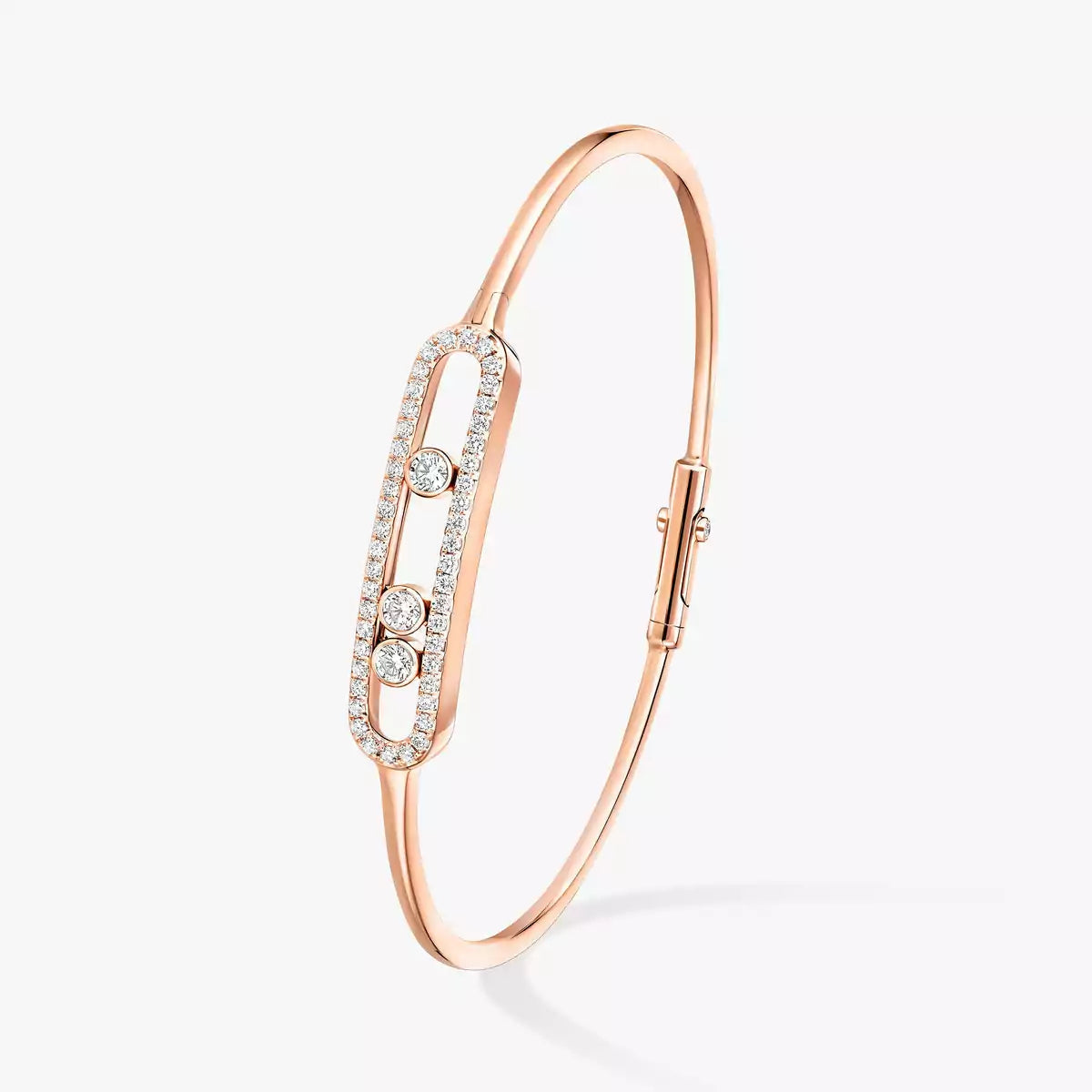 [AuraEcho]Move Pavé Diamond Bangle Bracelet M