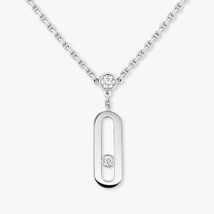 [AuraEcho] Move Uno Diamond Necklace