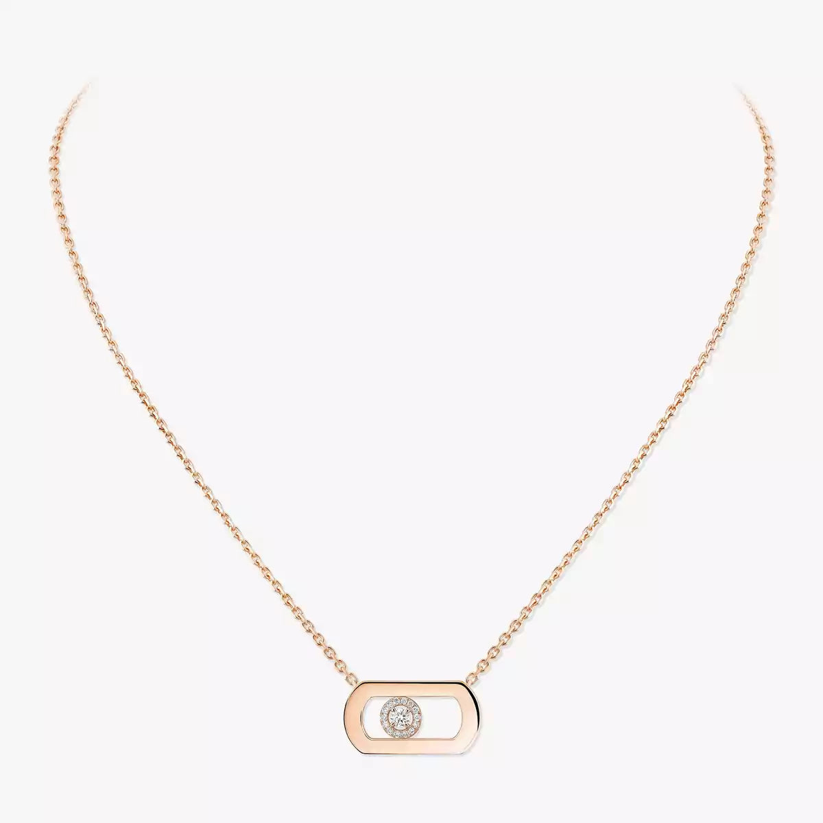 [AuraEcho]So Move Diamond Necklace in Gold