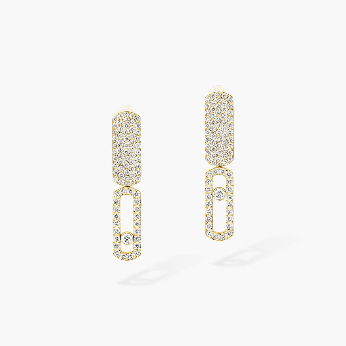[AuraEcho]Imperial Move SM Diamond Earrings