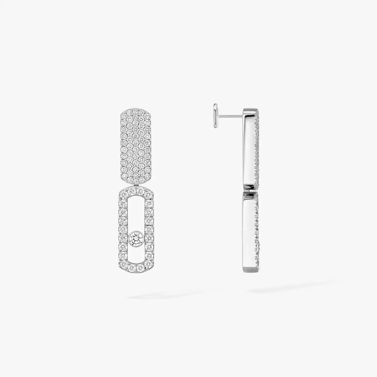 [AuraEcho]Imperial Move SM Diamond Earrings
