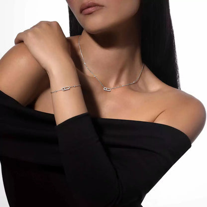[AuraEcho]Move Uno Diamond Bracelet
