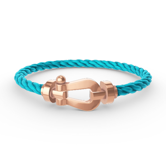 [AuraEcho]FORCE LARGE HORSESHOE NO DIAMOND BRACELET ROSE GOLD